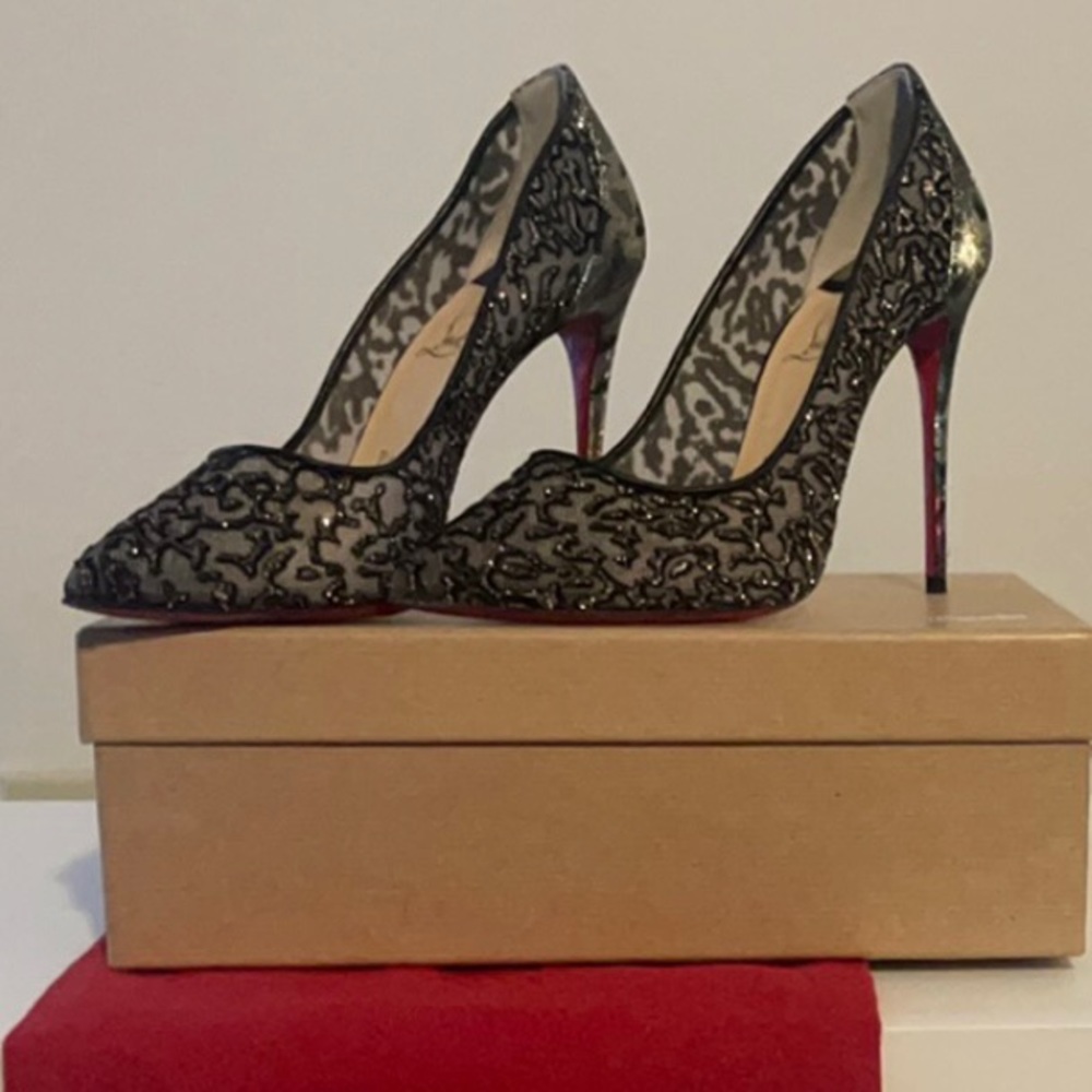 Red bottoms…… wore one time for a brunch…